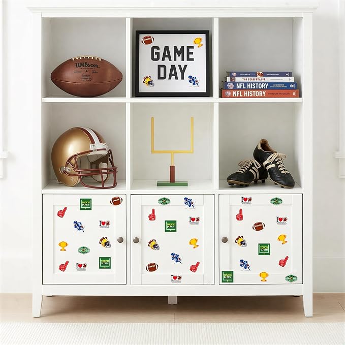 Haooryx American Football Sticker Roll, Self Adhesive, Waterproof Vinyl - Image 5