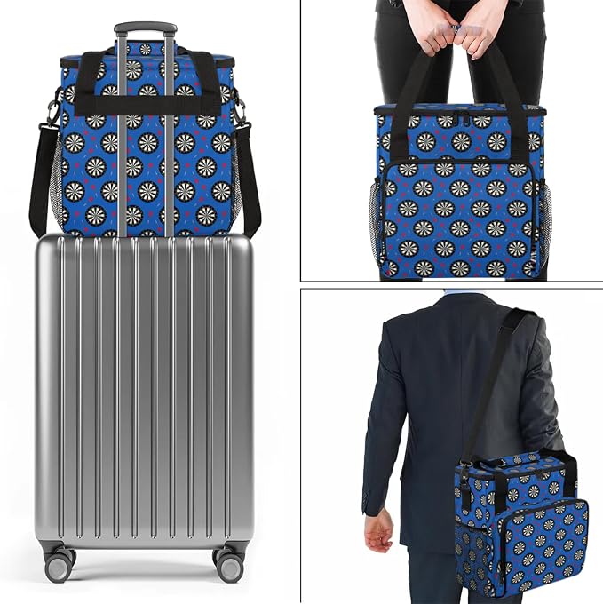 Dart Board Coffee Maker Travel Bag, Dart Board Large Carrying Storage Case - Image 7