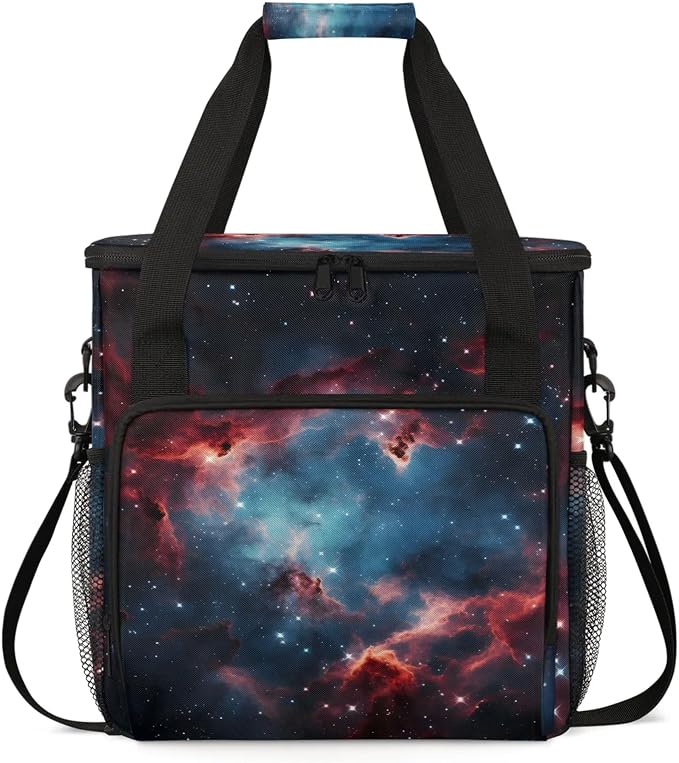 Galaxy Star Outer Space Coffee Maker Carring Bag, Large Insulated Storage by Home