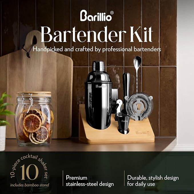 Barillio Black Bartender Kit - Image 3