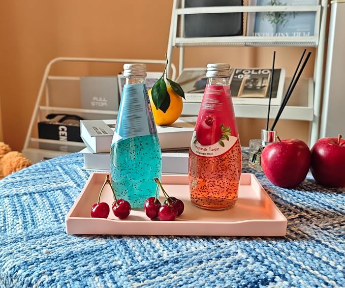 Pink Small Serving Tray, Countertop Organizer | - Image 7