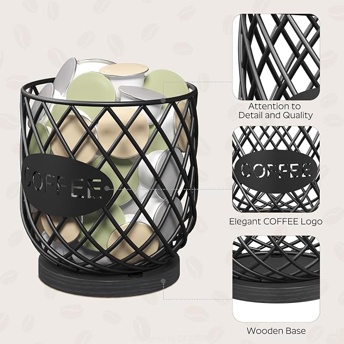 YATINEY Coffee Pod Holder Organizer, Holder - Image 4