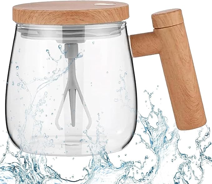 Electric Mixing Mug Self Stirring Coffee Mug, 400ml Lightweight High Speed by Slybar