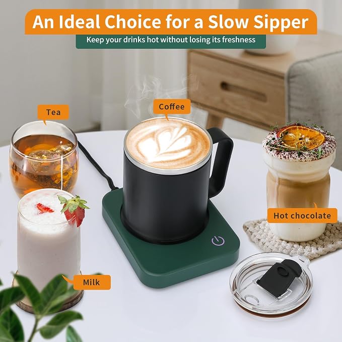 VOBAGA Coffee Mug Warmer Set - Image 6