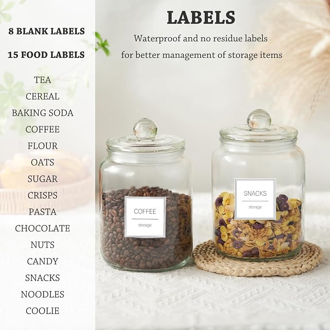FyndraX Half Gallon Large Glass Jars - Image 6