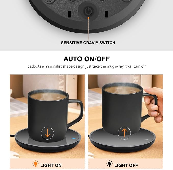 Lesipee Coffee Mug Warmer with Auto Sensor, Smart Coffee Cup Warmer - Image 5