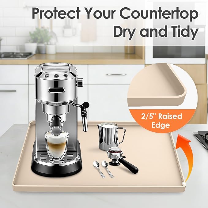 TOHONFOO Silicone Coffee Maker Mat - Image 4