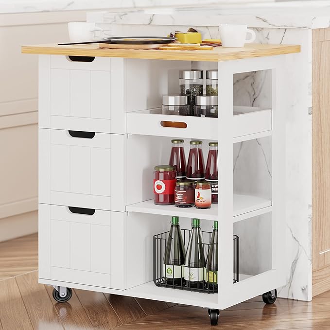Shintenchi Kitchen Island Cart by Shintenchi%7CFurnitureMadeforRealLife