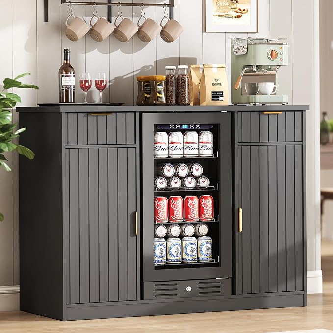 Lamtor Coffee Bar Cabinet with Storage by Lamtor
