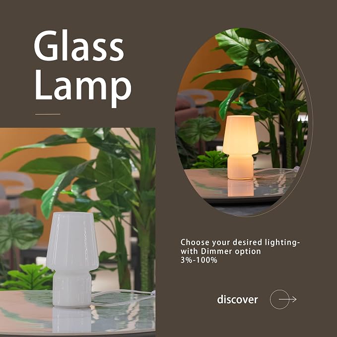 Mushroom Lamp, Mother's Day Gifts, Small Table Lamp, Cute Nightstand Kitchen - Image 3