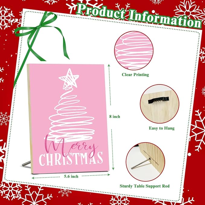 Christmas Tree Merry Christmas Signs - Image 2