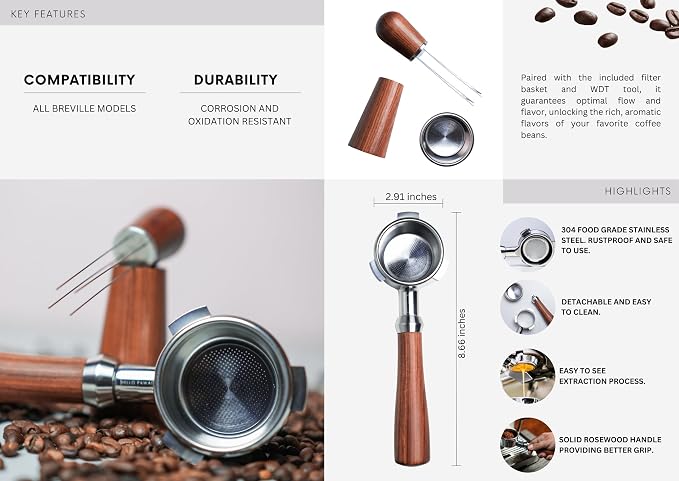 Pawa Bottomless Portafilter 54mm - Image 6