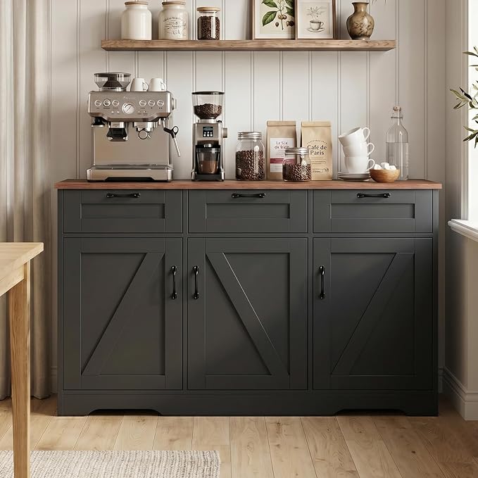 42" Farmhouse Buffet Cabinet by LegacyAmerhomeDirect