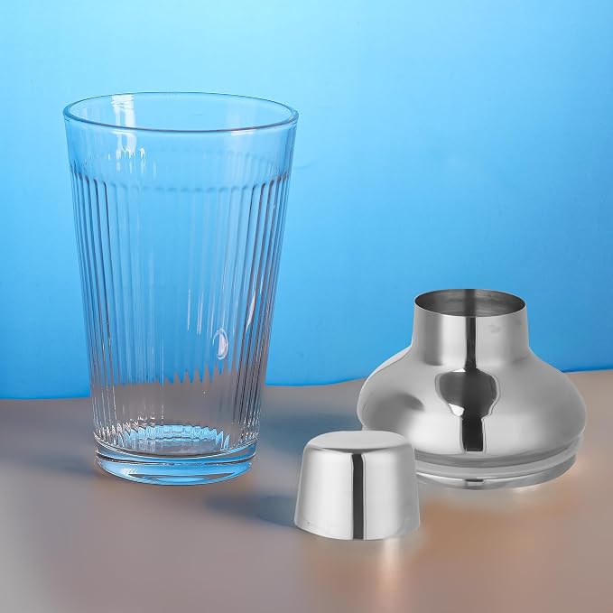 Silver Cocktail Shaker Set - Image 7