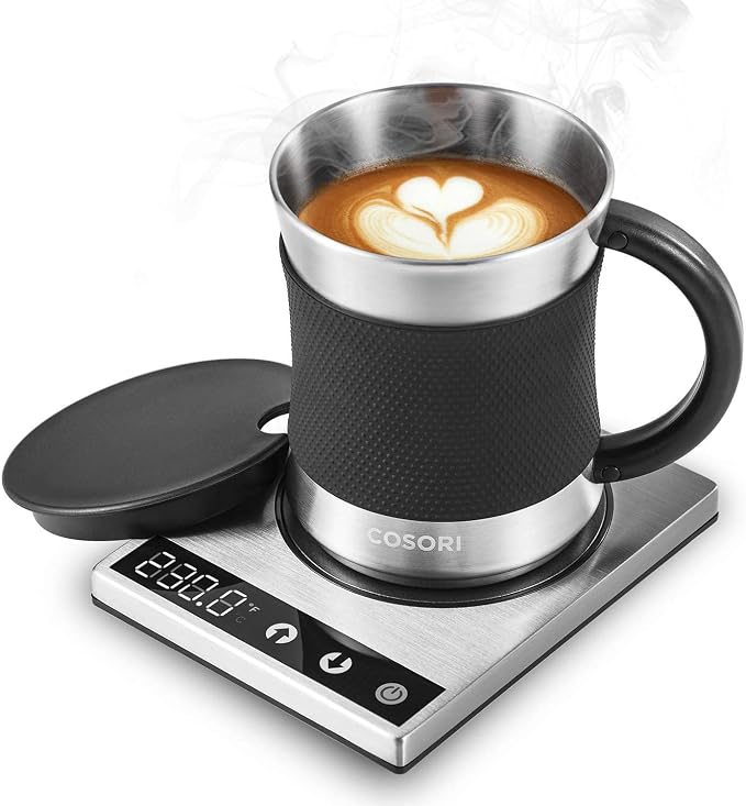 Cosori Coffee Mug Warmer & Mug Set by Cosori