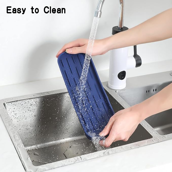 MicoYang Silicone Kitchen Sink Organizer Tray - Image 7