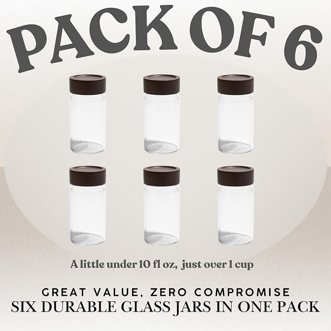 Wide Mouth Glass Storage Jars - Image 6