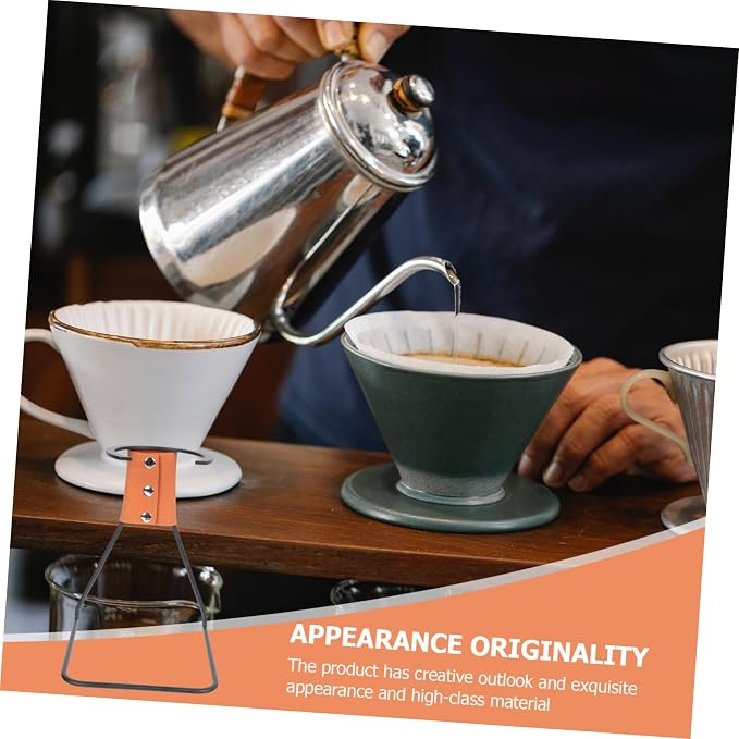 1Pc Coffee Dripper Holder Metal Filter Cup Stand - Image 5