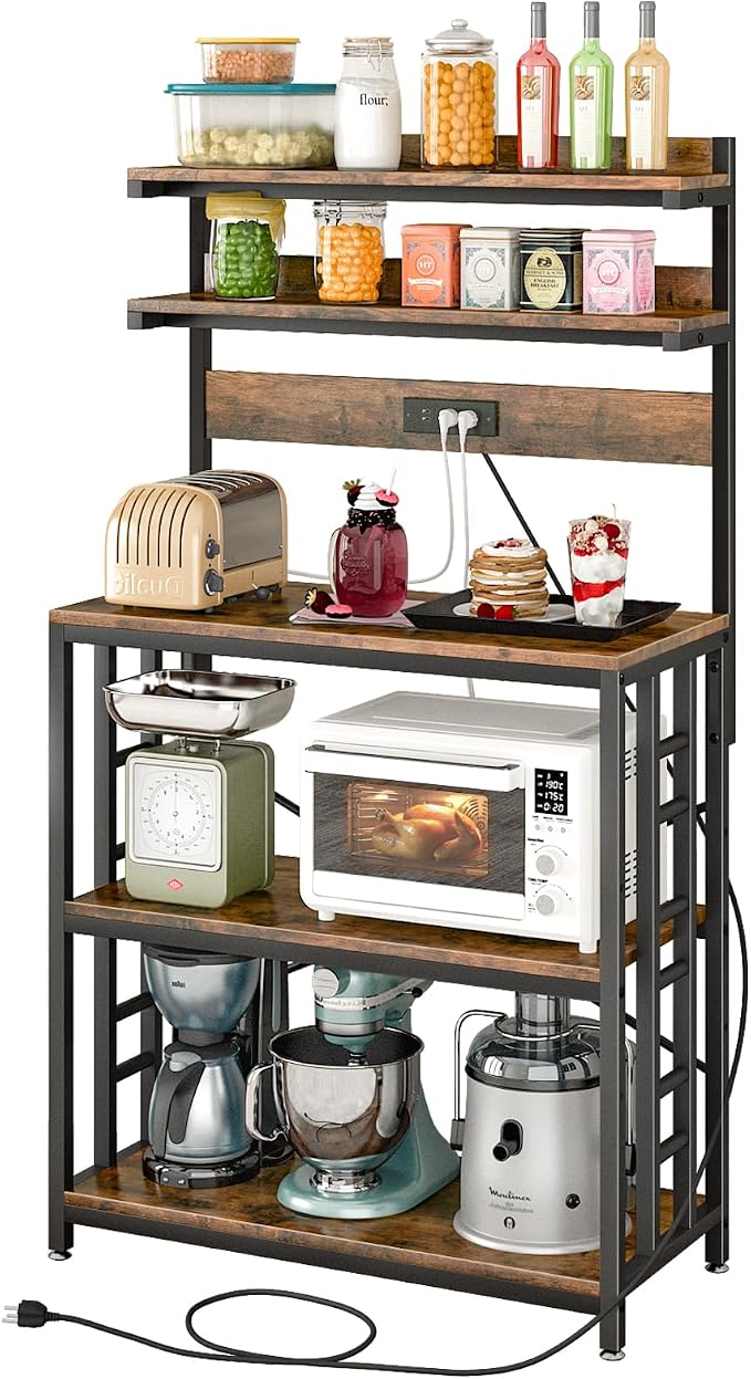 METYERRY Adjustable Bakers Rack by METYERRY