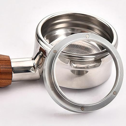 58mm Espresso Dosing Funnel, Stainless Steel Coffee Dosing Ring Compatible - Image 3