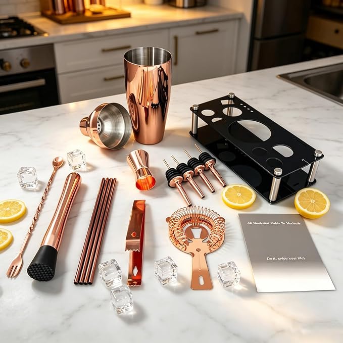 14-Piece Cocktail Shaker Set - Image 4