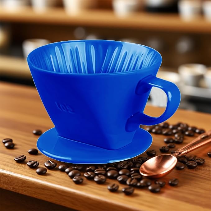Handmade Pour Over Ceramic Coffee Dripper - Image 4