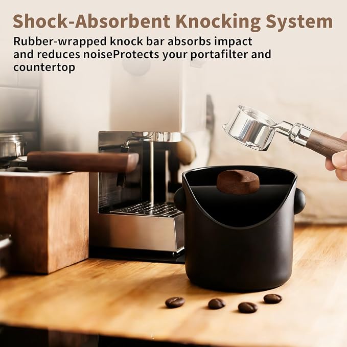 Espresso Knock Box, Premium Coffee Knock Box - Image 2