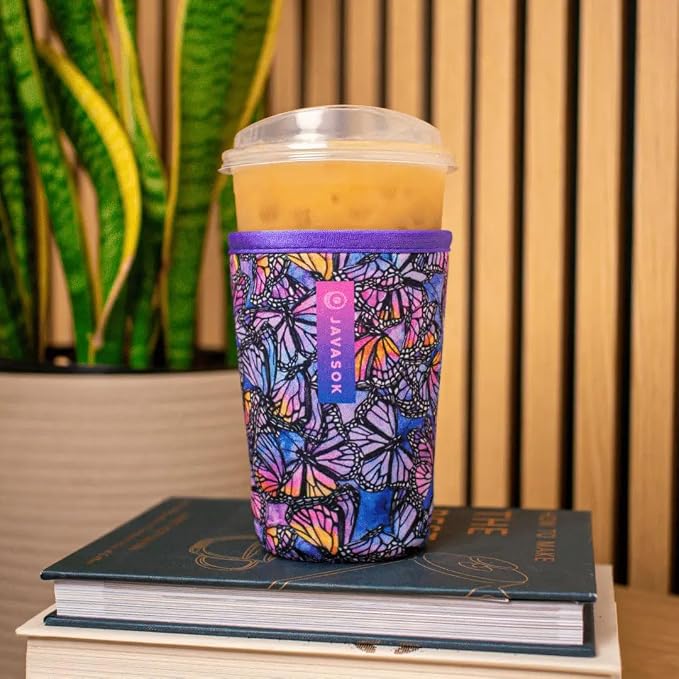 Sok It JavaSok Iced Coffee & Cold Soda Insulated Neoprene Cup Sleeve - Image 3