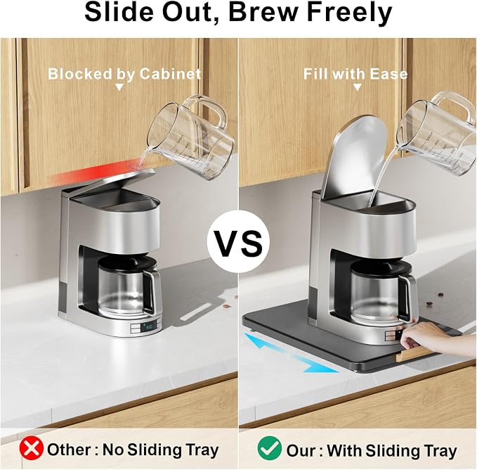 GSlife Heavy Duty Metal Appliance Slider Tray - Image 2