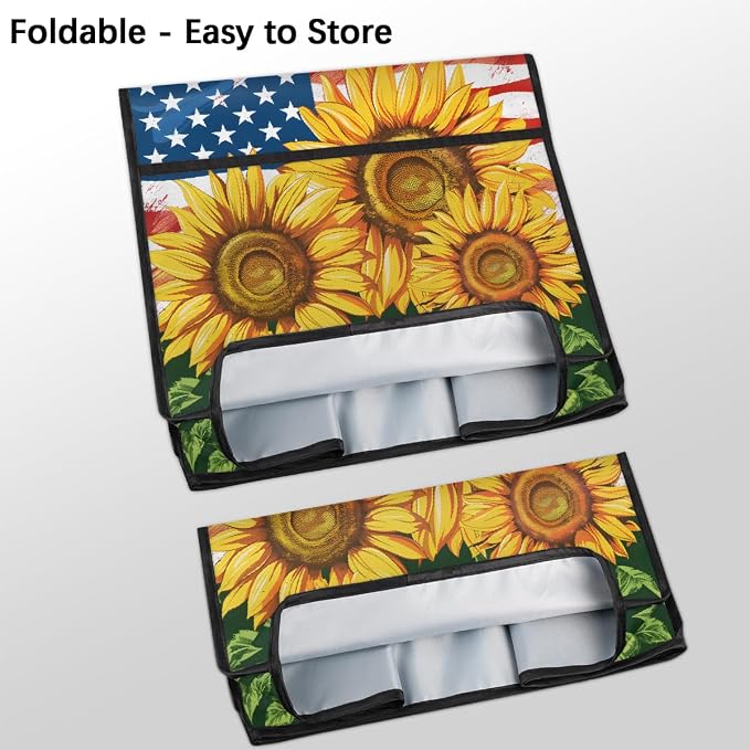 Sunflower Art Kitchen Aid Mixer Cover Compatible Stand Mixer Dust Cover | Flag - Image 8