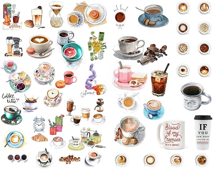 Seasonstorm Cafe Trivia Coffee Tools Precut Anti-UV Waterproof Decoration by Unknown