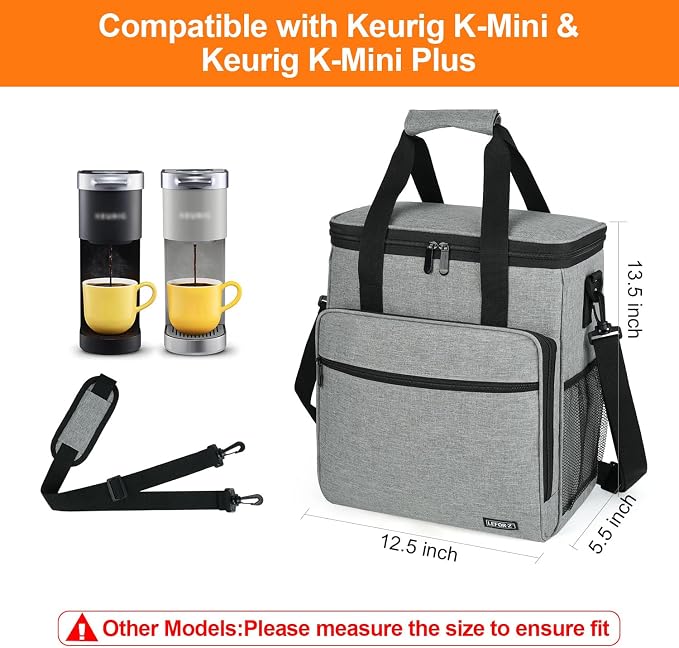 LEFOR·Z Travel Coffee Maker Carrying Bag Compatible - Image 2