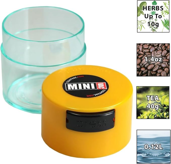 Minivac - 10g to 30 grams Airtight Multi-Use Vacuum Seal Portable Storage - Image 2