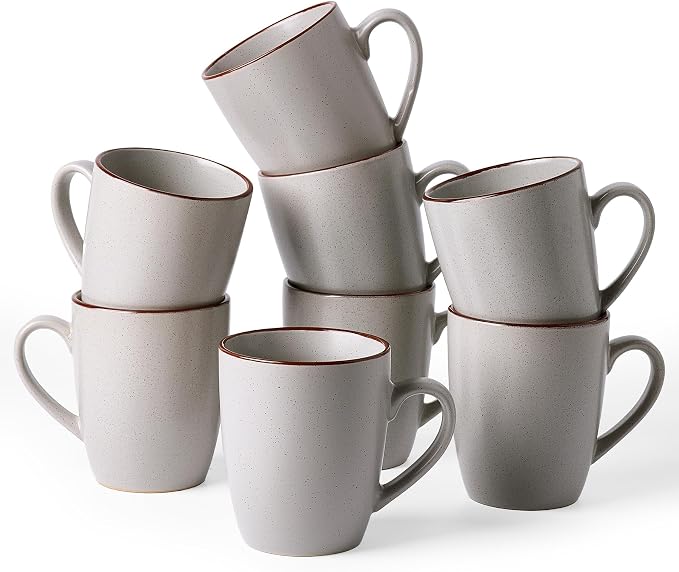 famiware Venus Coffee Mugs for 8, 13 oz Mug Set, Dringking Cup by Famiware