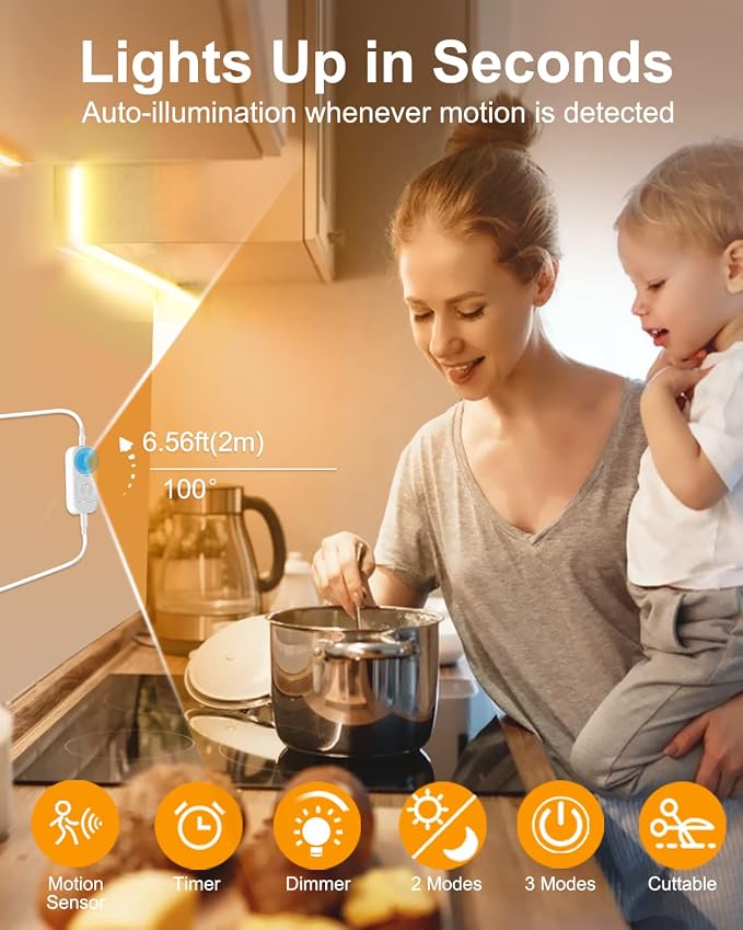 Motion Sensor LED Strip Light - Image 2