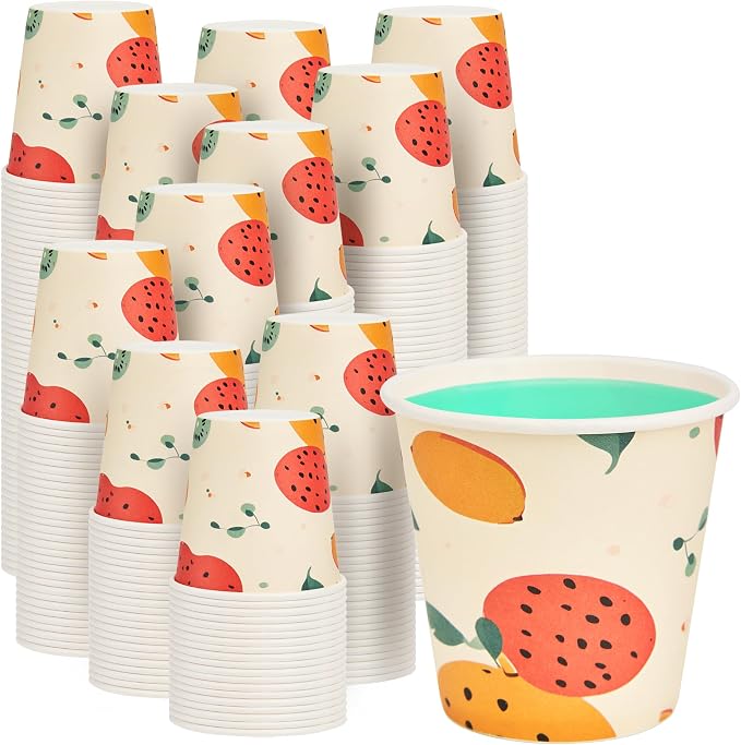 METAPRINT 600 Pack 3 oz Bathroom Cups, Disposable Paper Cups by METAPRINT