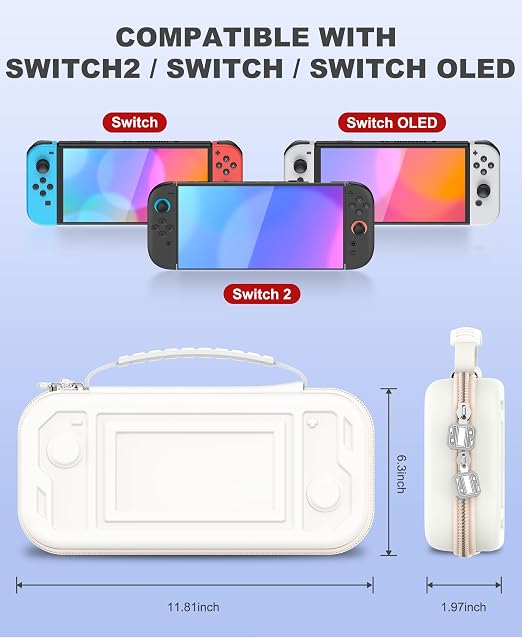 Kawaye Switch 2 Case for Switch Game Compatible - Image 2