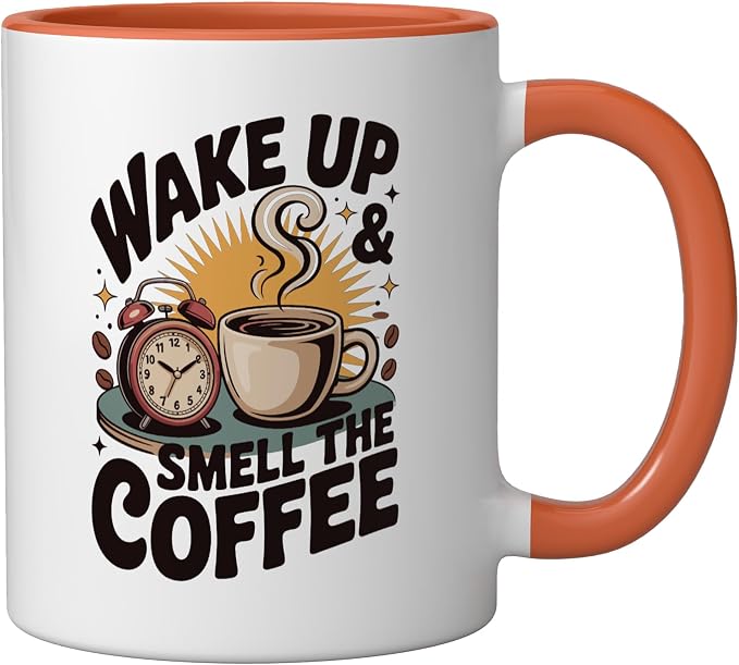 Smell that coffee Ceramic Mug - Image 2