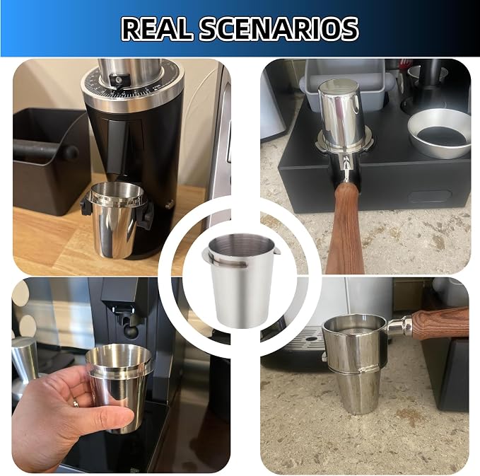 Coffee Dosing Cup 58mm Coffee Powder Cup Coffee Machine Accessories Espresso - Image 5