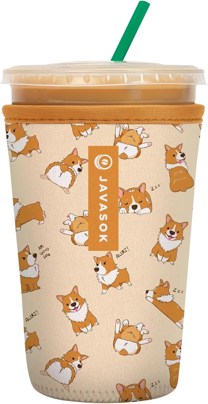 Sok It JavaSok Iced Coffee & Cold Soda Insulated Neoprene Cup Sleeve by SokIt