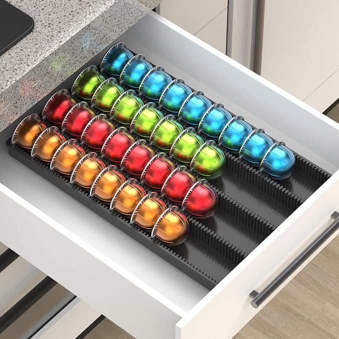Coffee Pod Storage Holder ，For Nespresso Vertuo capsules by MZLlanyun