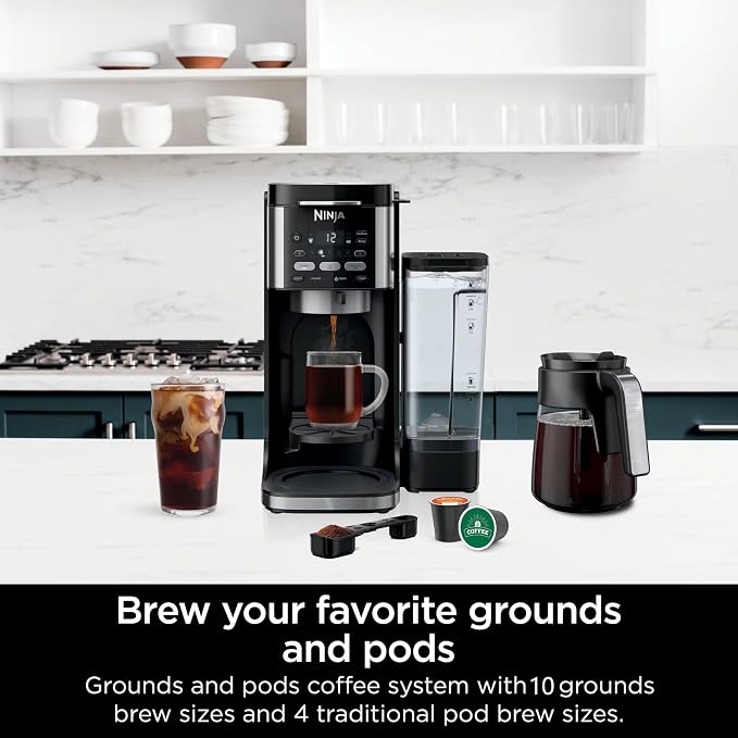 Ninja DualBrew Pro Hot & Iced Coffee Drip Coffee Maker | Compatible - Image 3