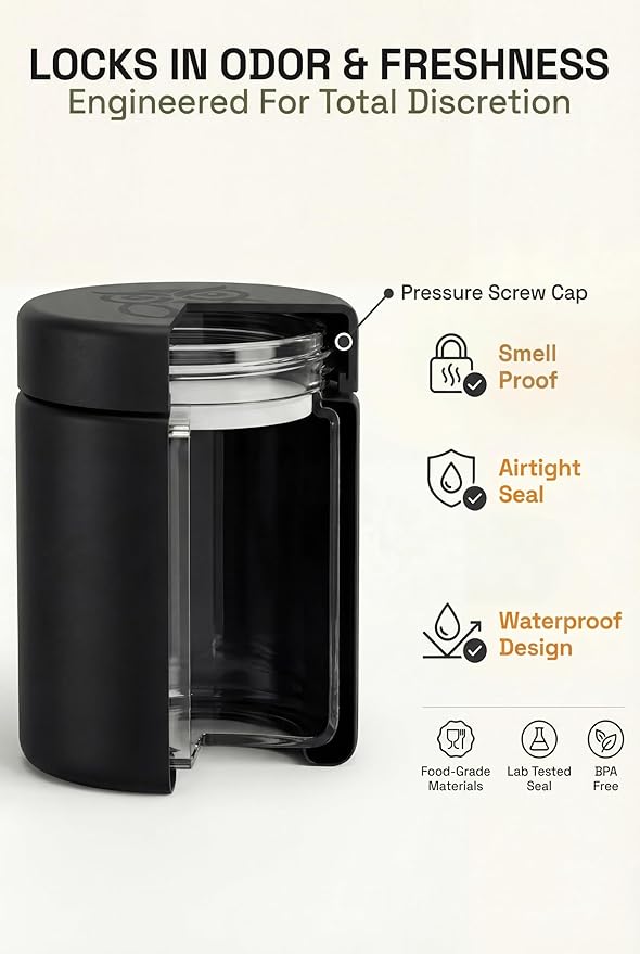 Treehouse Smell Proof Containers, Jars - Image 5