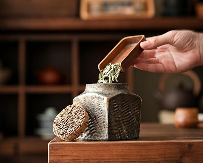 Ceramic Jar with Lid - Image 2