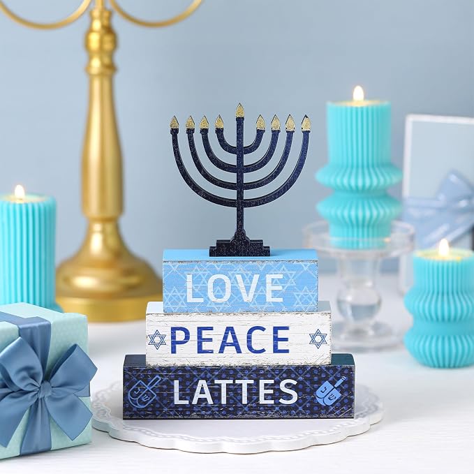 Geelin 4 Pcs Hanukkah Decorations - Image 2