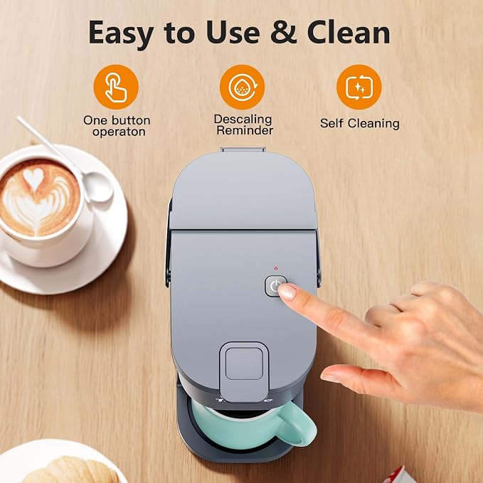 Tastyle K302 Single Serve One Cup Coffee Maker, - Image 5