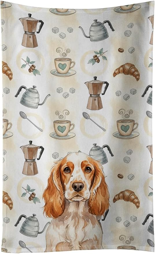 Caroline's Treasures Orange Roan English Cocker Spaniel Coffee Bar Kitchen by CarolinesTreasures