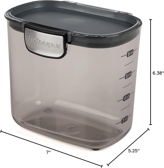 Progressive ProKeeper International Clear Plastic Airtight Food Baker's Kitchen - Image 8