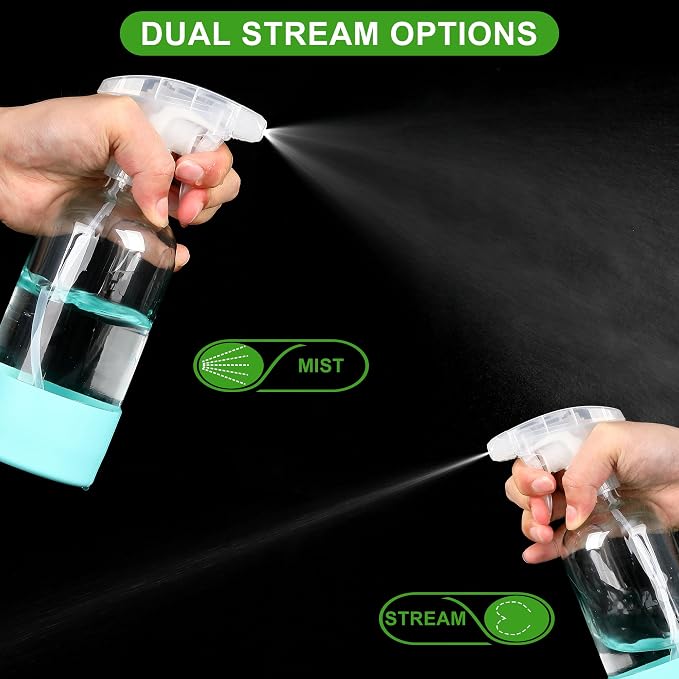 3Pcs empty glass spray bottle - Image 3