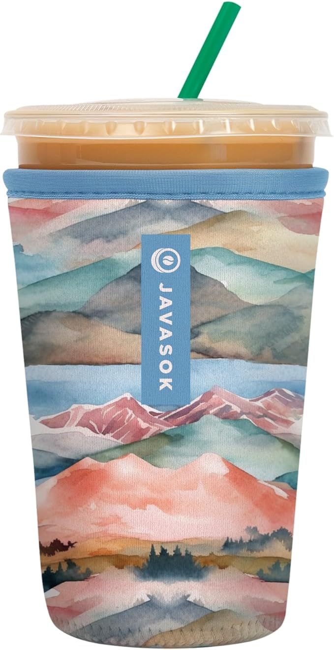 Sok It JavaSok Iced Coffee & Cold Soda Insulated Neoprene Cup Sleeve by SokIt